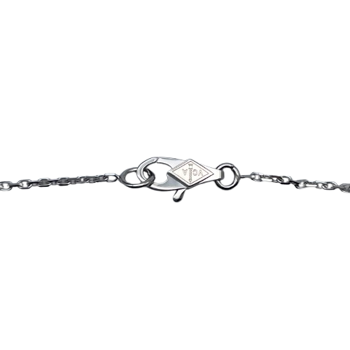 Van Cleef Arpels Frivol 목걸이 VCARP0J400 실버 화이트 골드