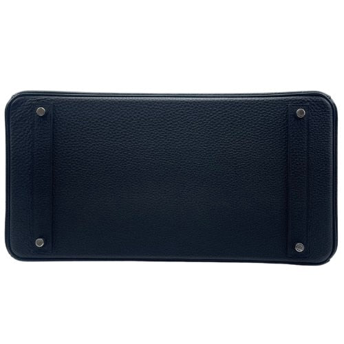 プレオウンド エルメス バーキン 40 ノワール トゴ シルバー金具 Y刻印