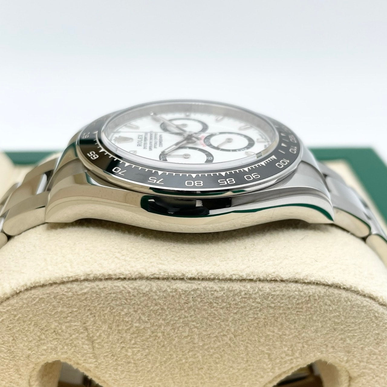 劳力士代托纳126500LN白色不锈钢40mm