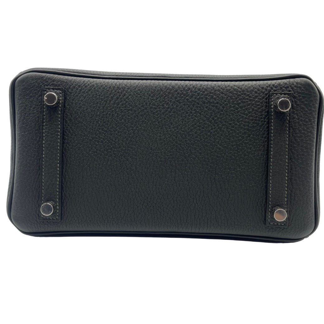 プレオウンド エルメス バーキン 25 ニューヴェールフォンセ トゴ シルバー金具 W刻印