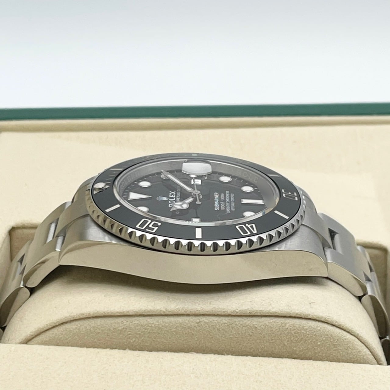 사전 소유 롤렉스 서브 마리너 날짜 126610ln 검은 색 41mm