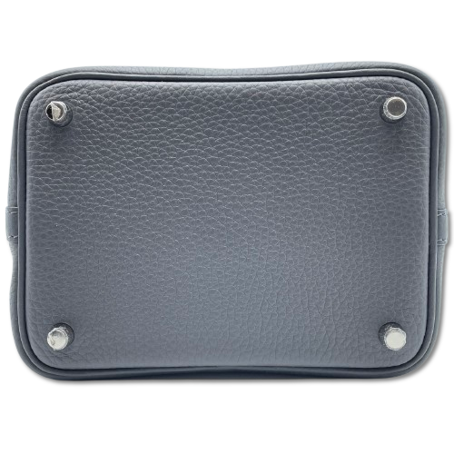 Pre-Owned Hermes Picotin Rock Eclat PM Aldwards/Griplatinum Torillon Clemence Silver Fittings W Engraved