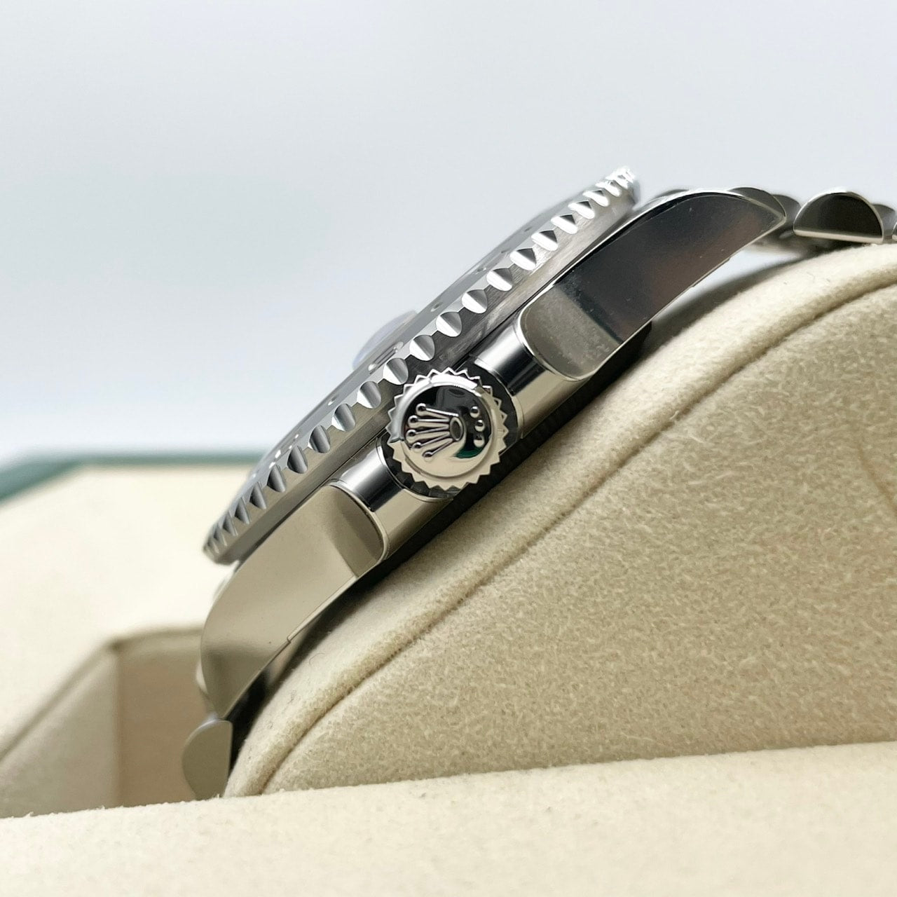 Pre-Owned Rolex GMT Master II 126710GRNR Black Jubilee Bracelet 40mm