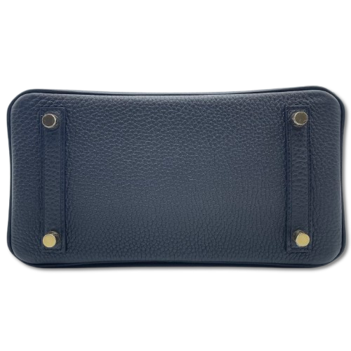 プレオウンド 【現金特価】エルメス バーキン 25 ノワール トゴ マットゴールド金具 K刻印
