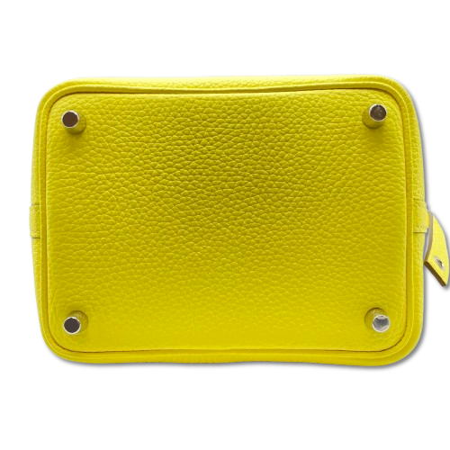 プレオウンド エルメス ピコタンロック PM リモンチェッロ トリヨンクレマンス シルバー金具 B刻印