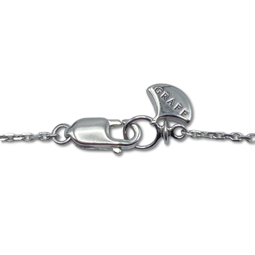 Pre-Owned Graph Butterfly Silhouette Diamond Mini Pendant RGP808 White Gold