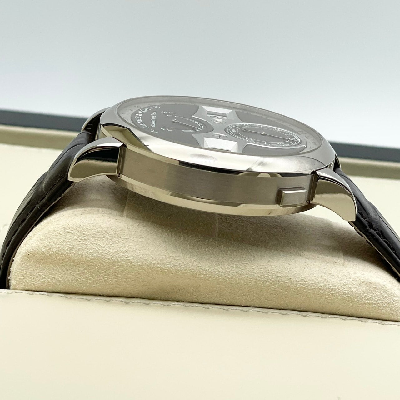 プレオウンド ランゲ&ゾーネ ツァイトヴェルク デイト 148.038 ホワイトゴールド 44.2mm