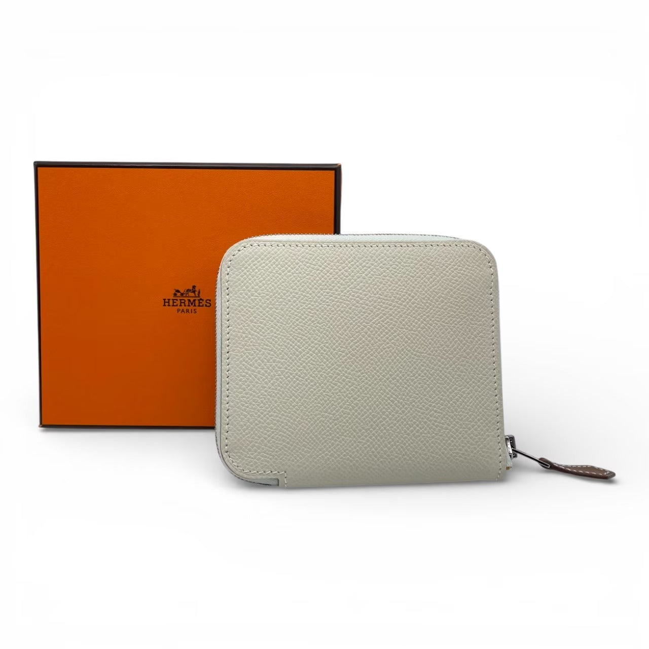 プレオウンドエルメス シルクインコンパクト クレ エプソン シルバー金具 Z刻印