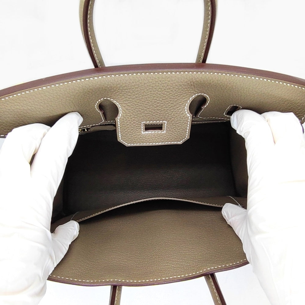 Hermes Birkin 25 Etoup Togo Gold 하드웨어