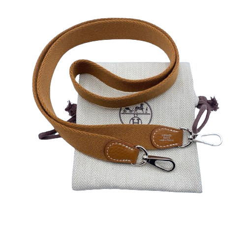 Pre-Owned Hermes Mini Evelyn TPM Torillon Clemence Gold Silver Metal Fittings B Engraved