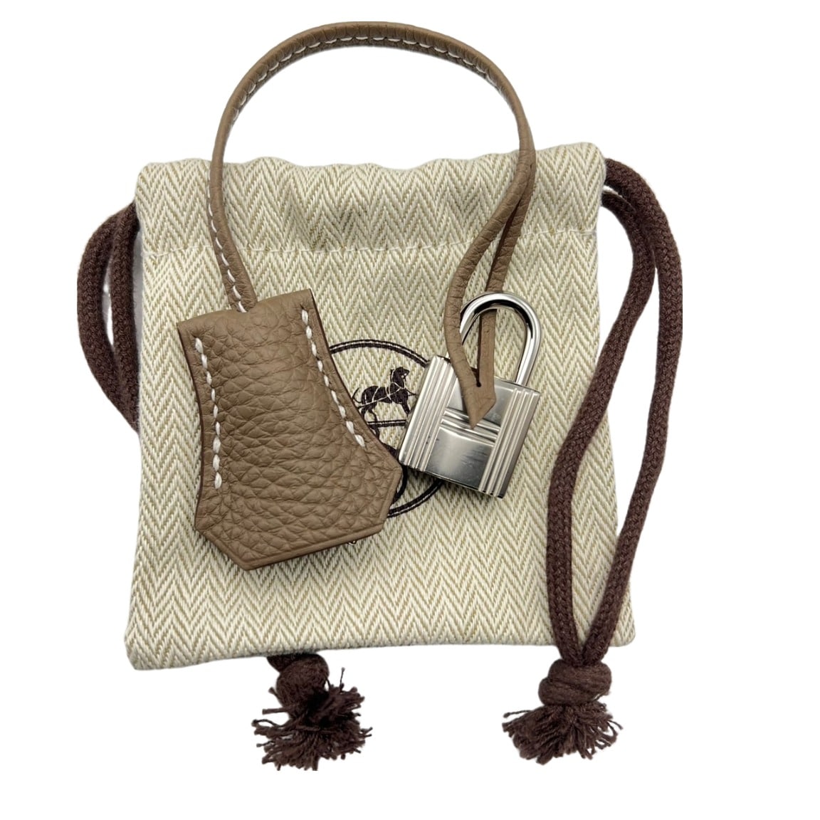 Hermes Birkin 25 Etoup Togo Silver Metal Fittings W 새로