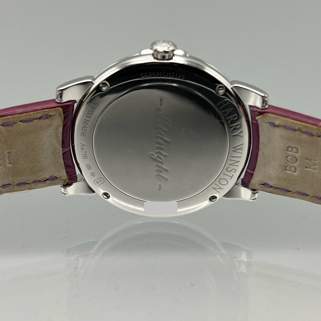 사전 소유의 Harry Winston Midnight Midqhm32ww002 Silver 32mm