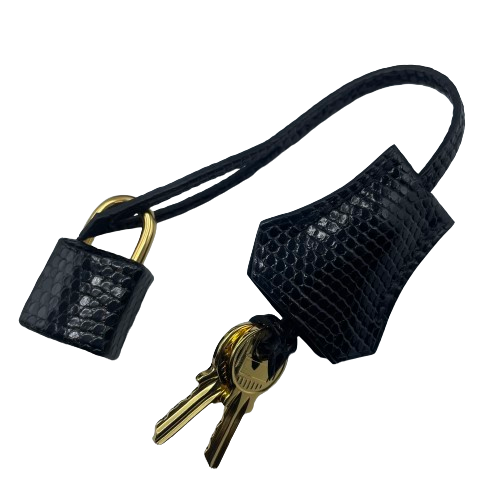 Hermes Birkin 25 Black Togo Lizard Gold Hardware B Engraved