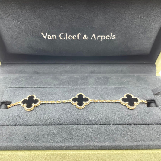 Pre-Owned Van Cleef & Arpels Vintage Alhambra VCARA41300 Black