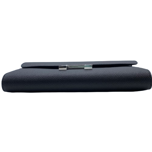 Hermes Constance Tugo Noir Epson Silver Metal Fittings W 새로