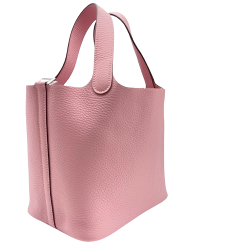 プレオウンド 【現金特価】エルメス ピコタンロック PM ローズサクラ トリヨンクレマンス シルバー金具 B刻印