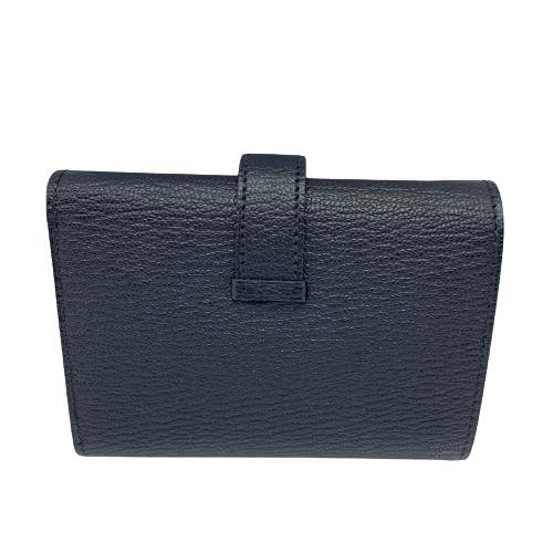 プレオウンド エルメス ベアン コンビネ W11 ノワール シェーブル シルバー金具 B刻印