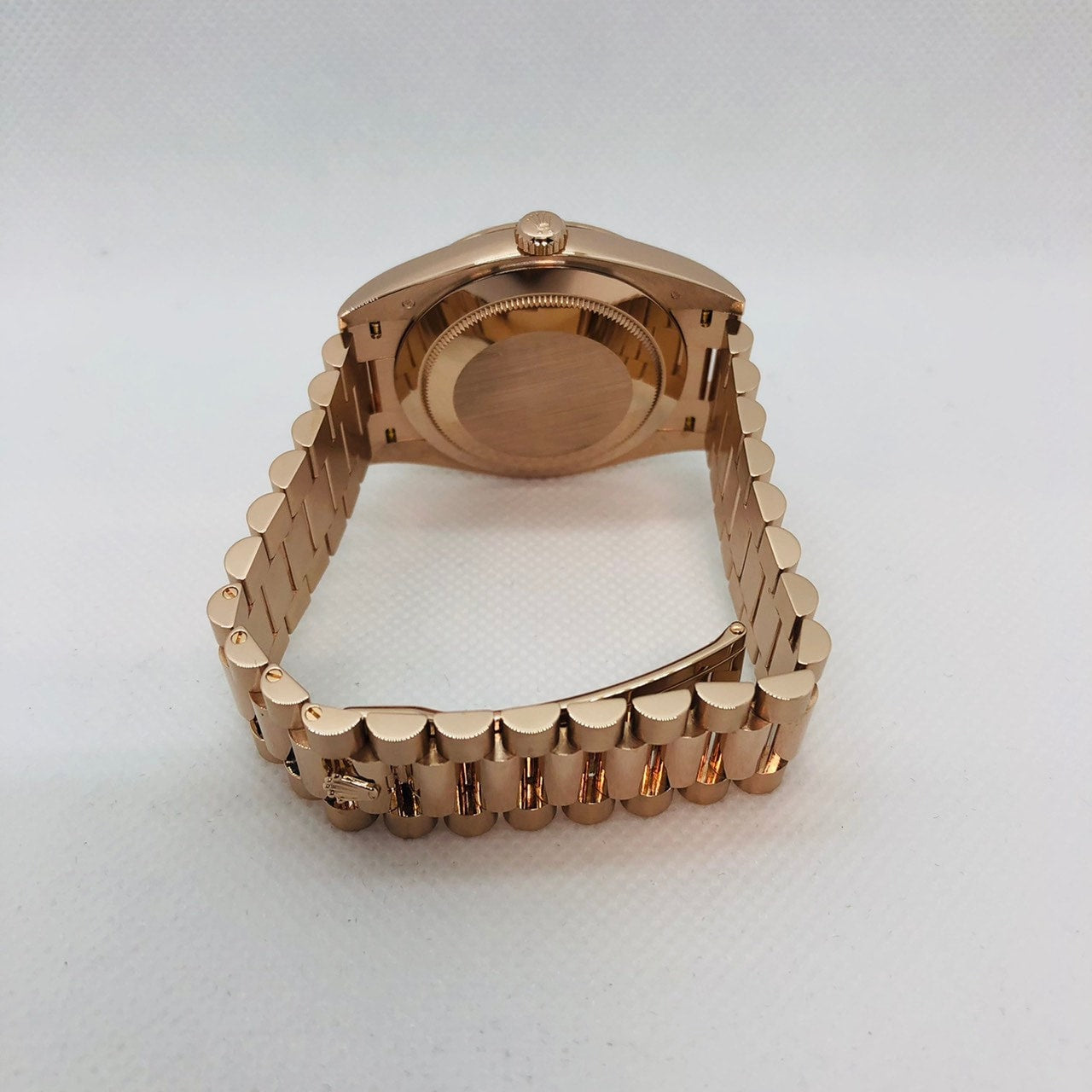 Pre-Owned Rolex Day Date 228235 Eisen Kiesel 10P Diamond