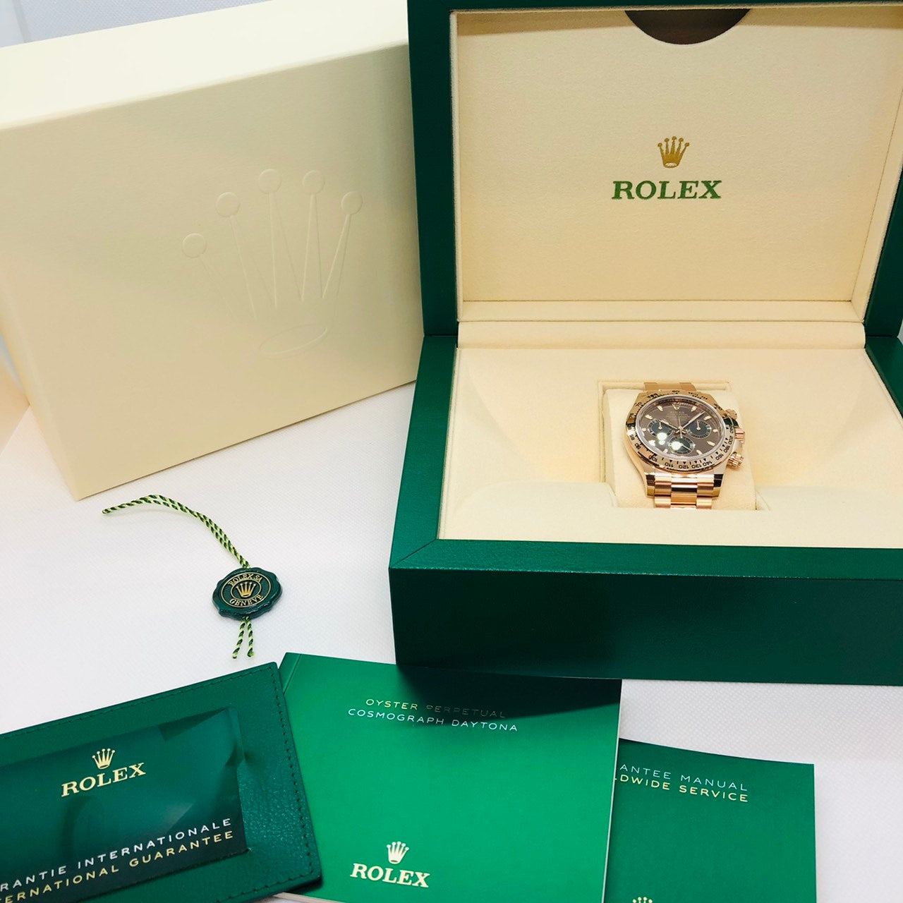 Pre-Owned Rolex Daytona 116505 Chocolate Black