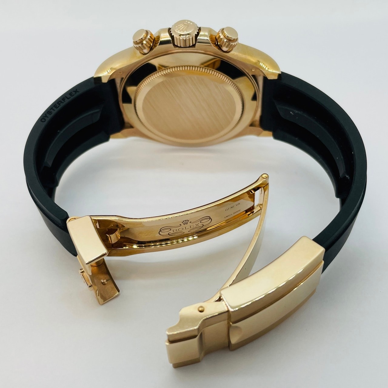 Rolex Daytona 116515LN Black Rubber Belt Black & Pink