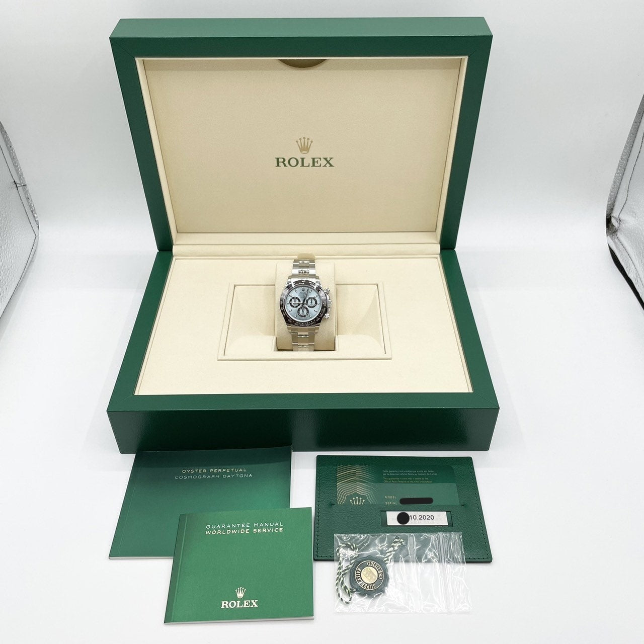 사전 소유 롤렉스 데이토나 116506 아이스 블루 40mm