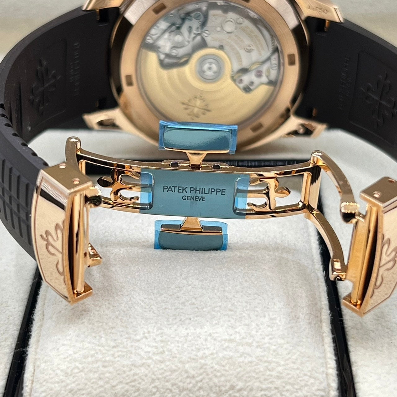 [2023 년 8 월 보증 포함! Patek Philippe Aquanaut 5968R-001 Brown 42.2mm