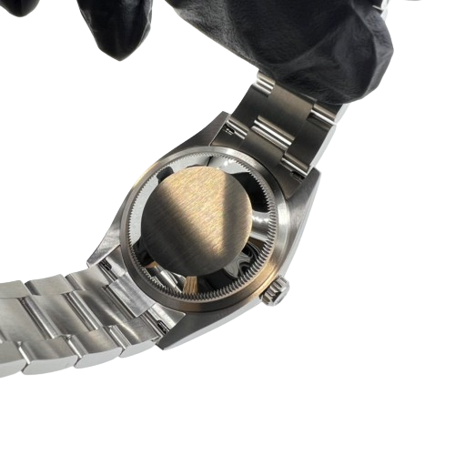 プレオウンド ロレックス デイトジャスト 126200 オリーブグリーン パームモチーフ 36mm オイスターブレス