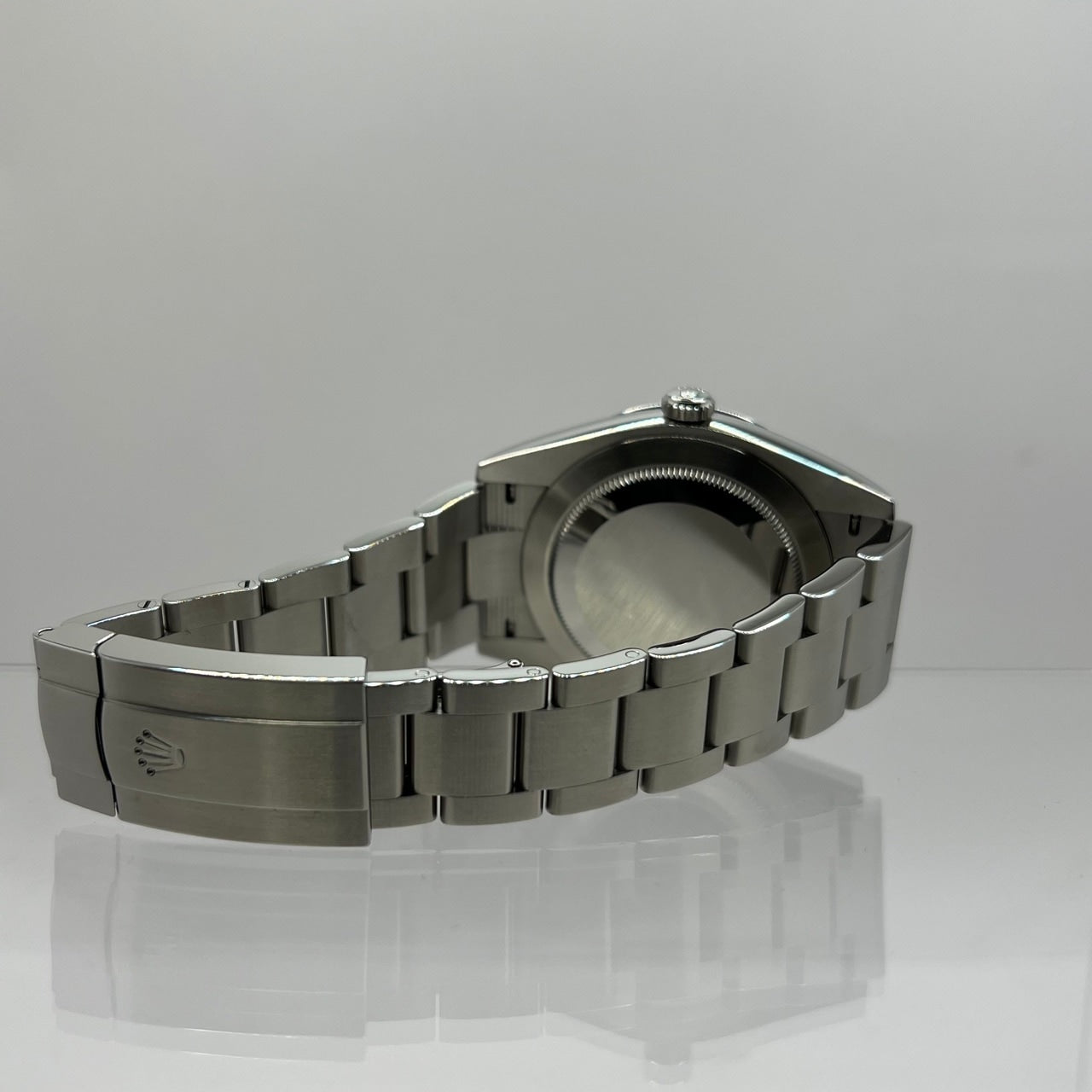 劳力士 Oyster Perpetual 41 124300 蚝式手链 绿色