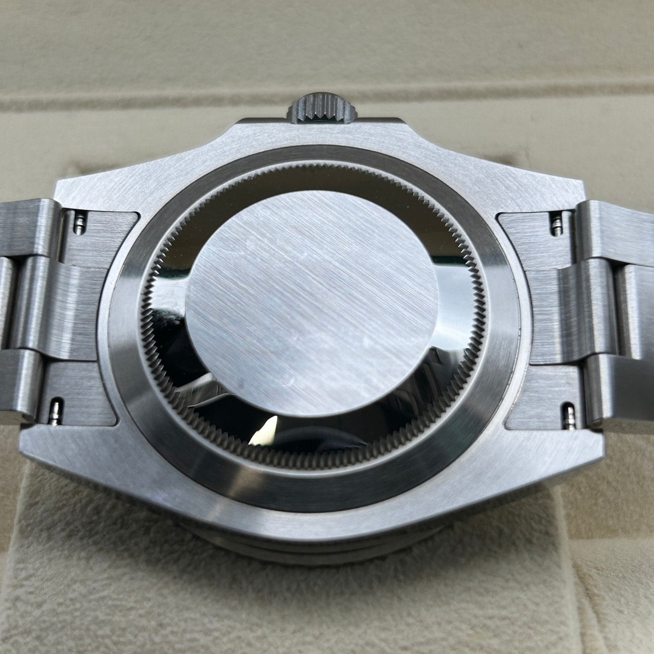 Pre-Owned Rolex Submariner Date 126610LV Oyster Bracelet Black