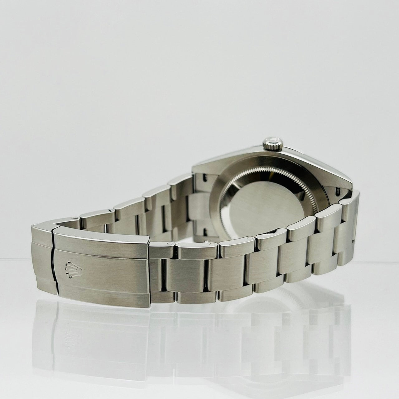 プレオウンド ロレックス オイスターパーペチュアル 124300 オイスターブレスレット グリーン 41mm