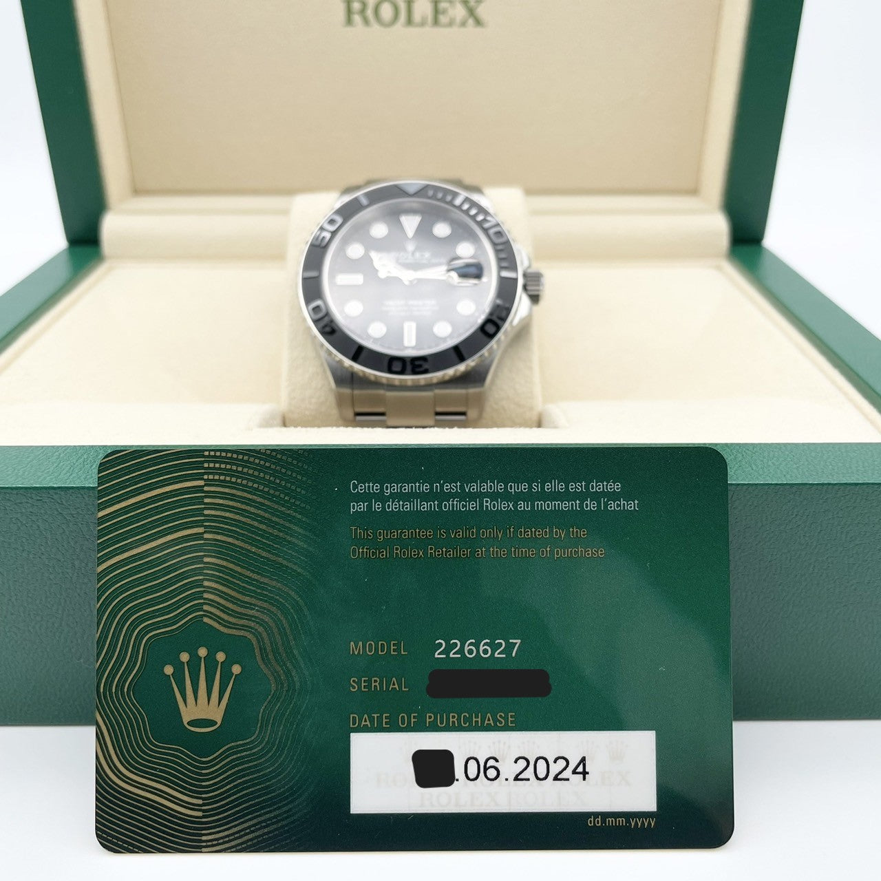 Rolex Yachtmaster 226627 RLX Titanium 42mm