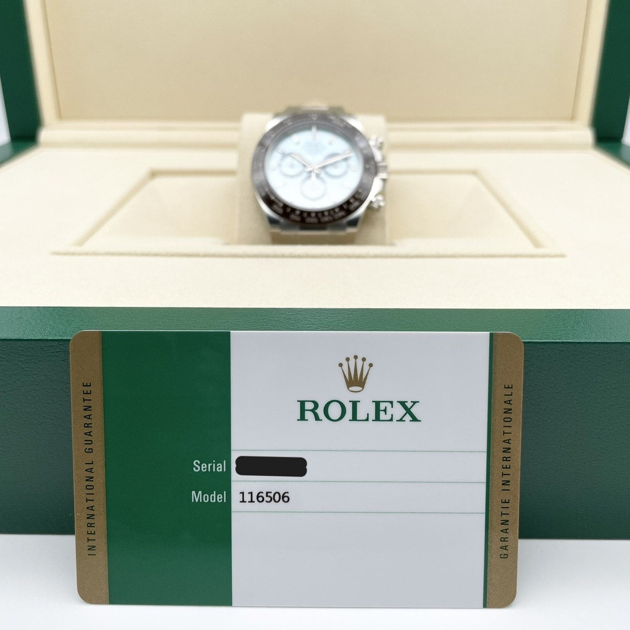 プレオウンド 【正規保護シールあり!】ロレックス デイトナ 116506A アイスブルー 40mm