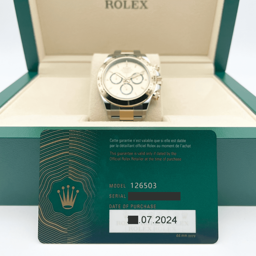 プレオウンド ロレックス デイトナ 126503 ゴールデン ステンレススチール+イエローゴールド 40mm