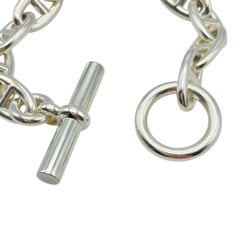 Hermes Chaine d'Ancre 手链 GM 925 银 11 节