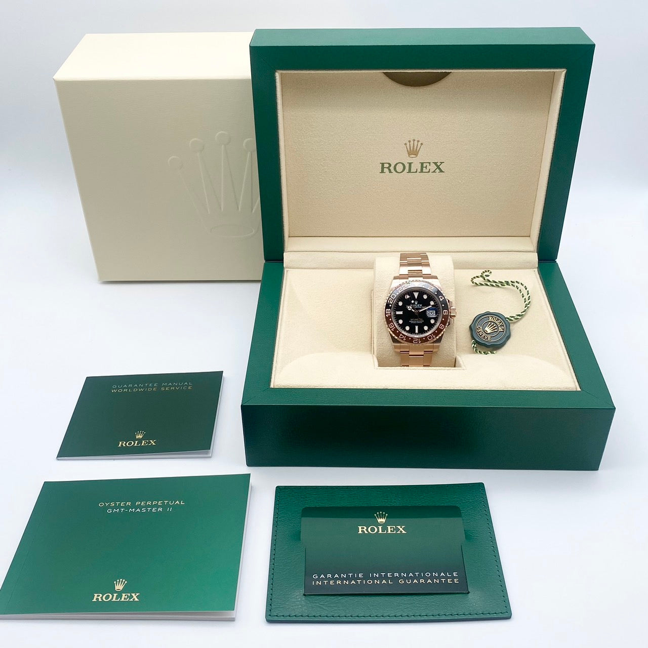 롤렉스 GMT 마스터 II 126715CHNR Black Everros Gold 40mm