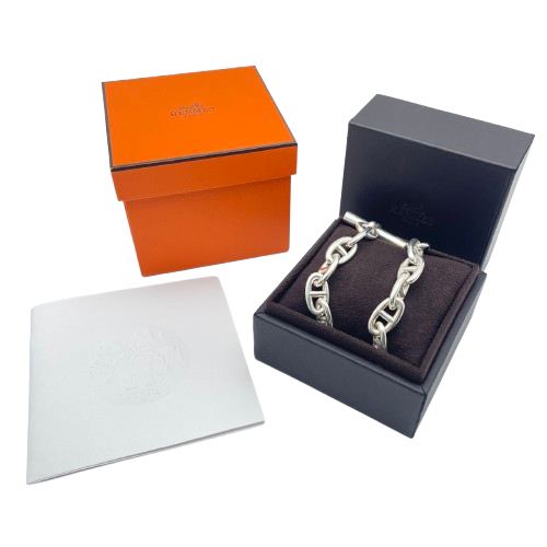 Hermes Chaine d'Ancre 项链 GM 925 银 29 链节