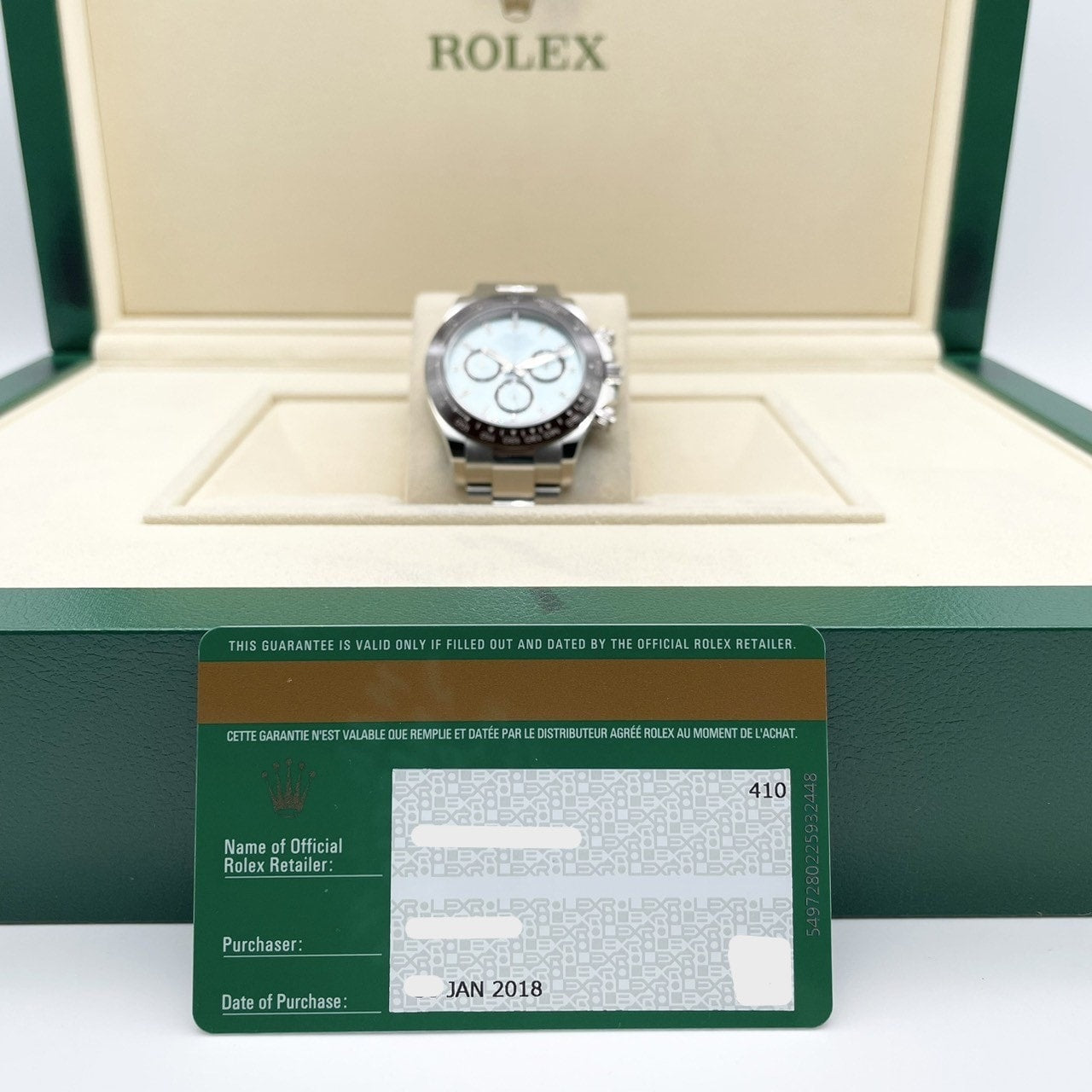 Pre-Owned Rolex Daytona 116506 Ice Blue 40mm