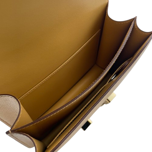 【奥运限定色】Hermes Constance Mini 18 Dore Chevre Shamquila 香槟金五金B印