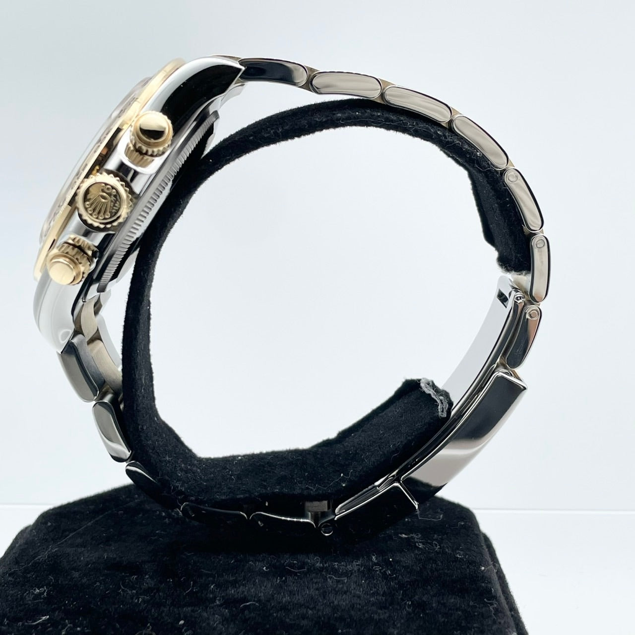 プレオウンド ロレックス デイトナ 126503 ブラック ステンレススチール+ゴールド オイスターブレス 40mm