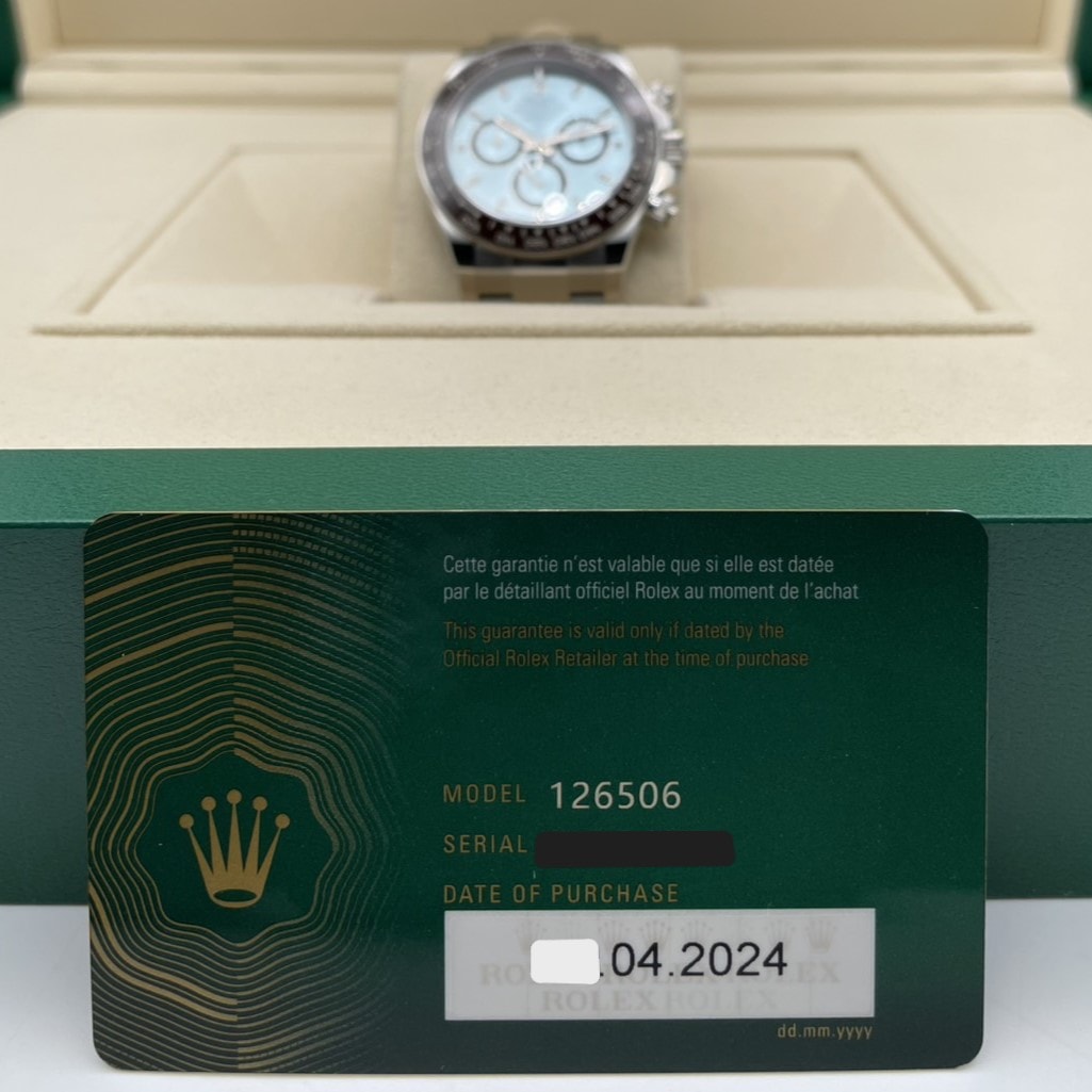 プレオウンド ロレックス デイトナ 126506 アイスブルー 40mm