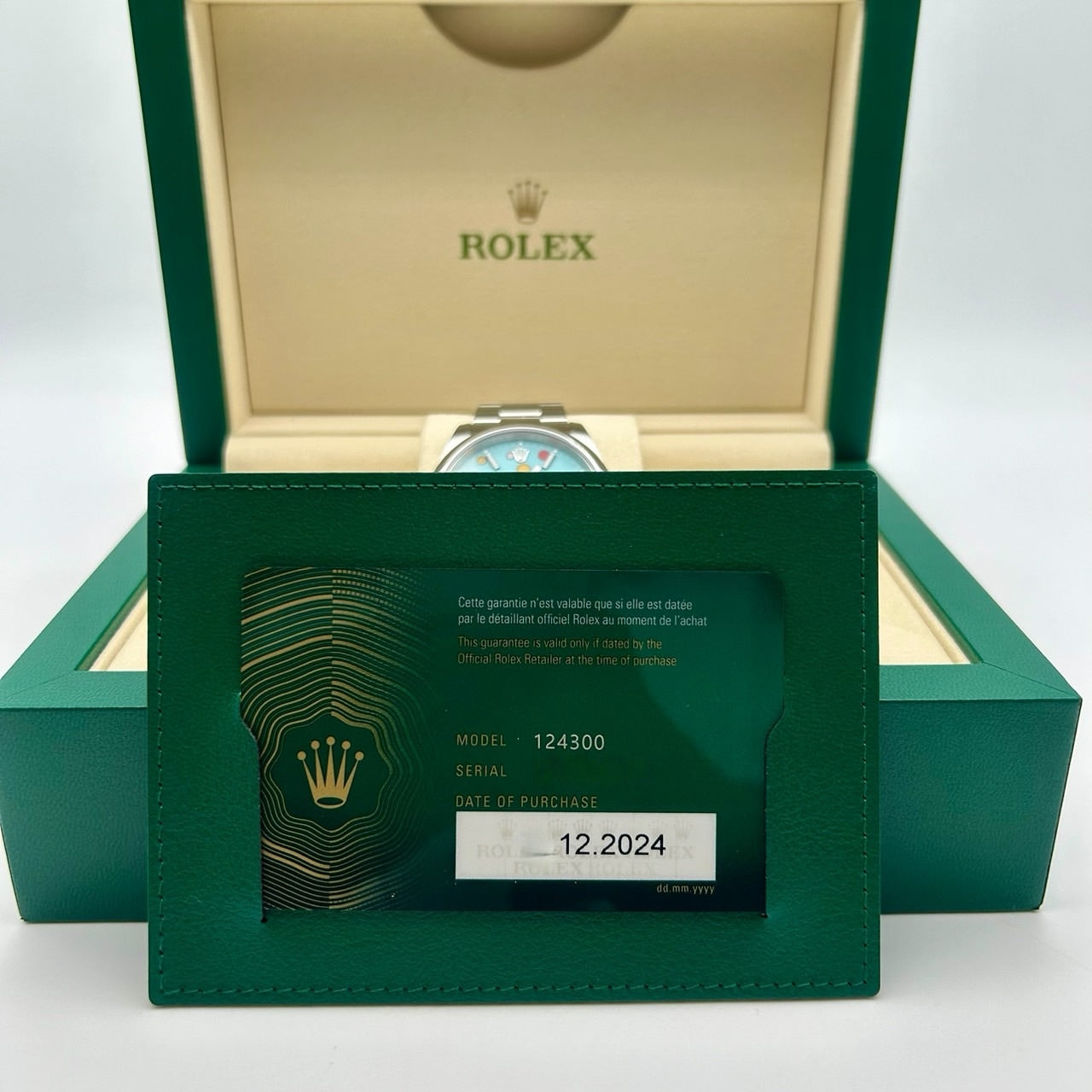 劳力士 Oyster Perpetual 124300 Celebration Motif 41mm