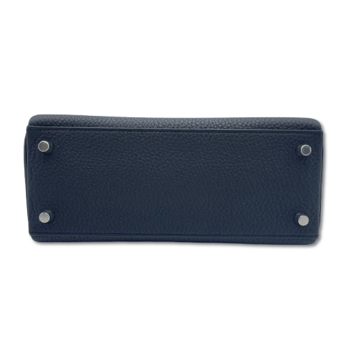 プレオウンド エルメス ケリー 25 ノワール トゴ シルバー金具 W刻印