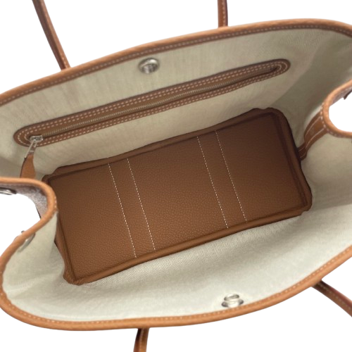 プレオウンド エルメス ガーデンパーティーTPM ゴールド ネゴンダ シルバー金具 W刻印