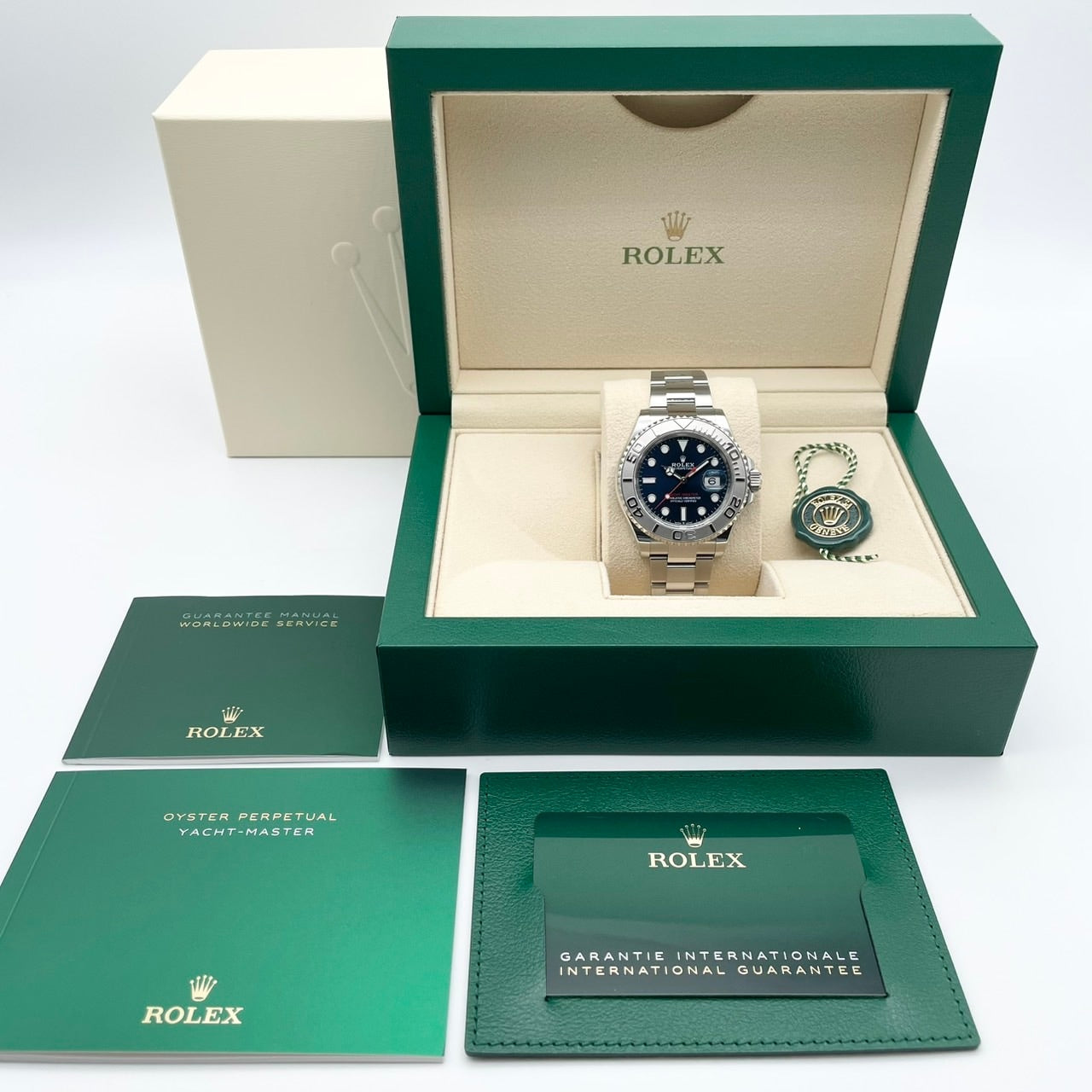 劳力士Yachtmaster 126622牡蛎手链明亮蓝色40mm