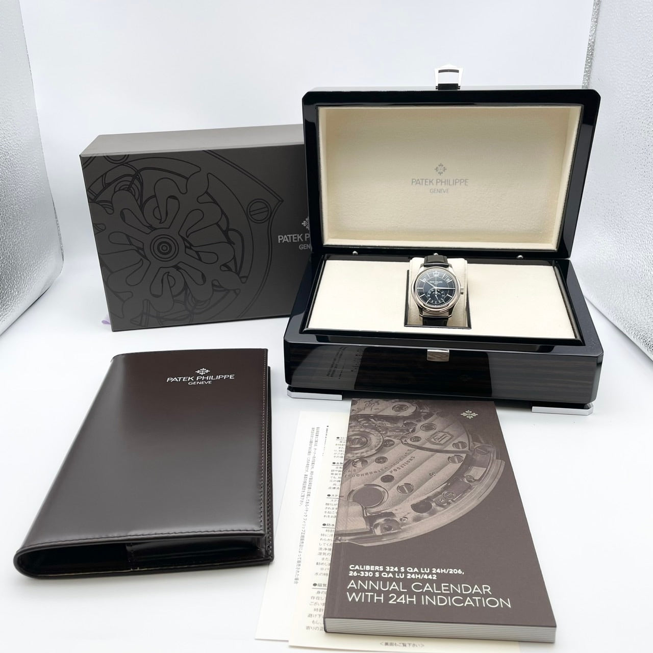 Pre-Owned Patek Philippe Complication 5205G-013 Blue Black 40mm