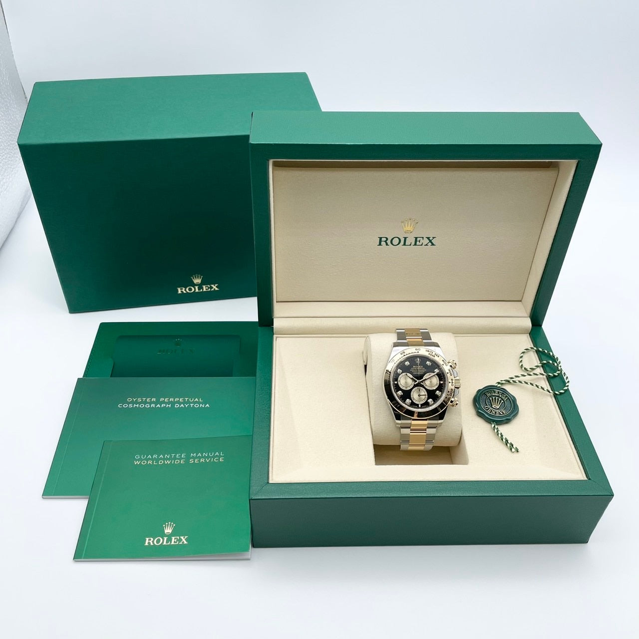 Rolex Daytona 126503G Black & Golden 8P Diamond 40mm
