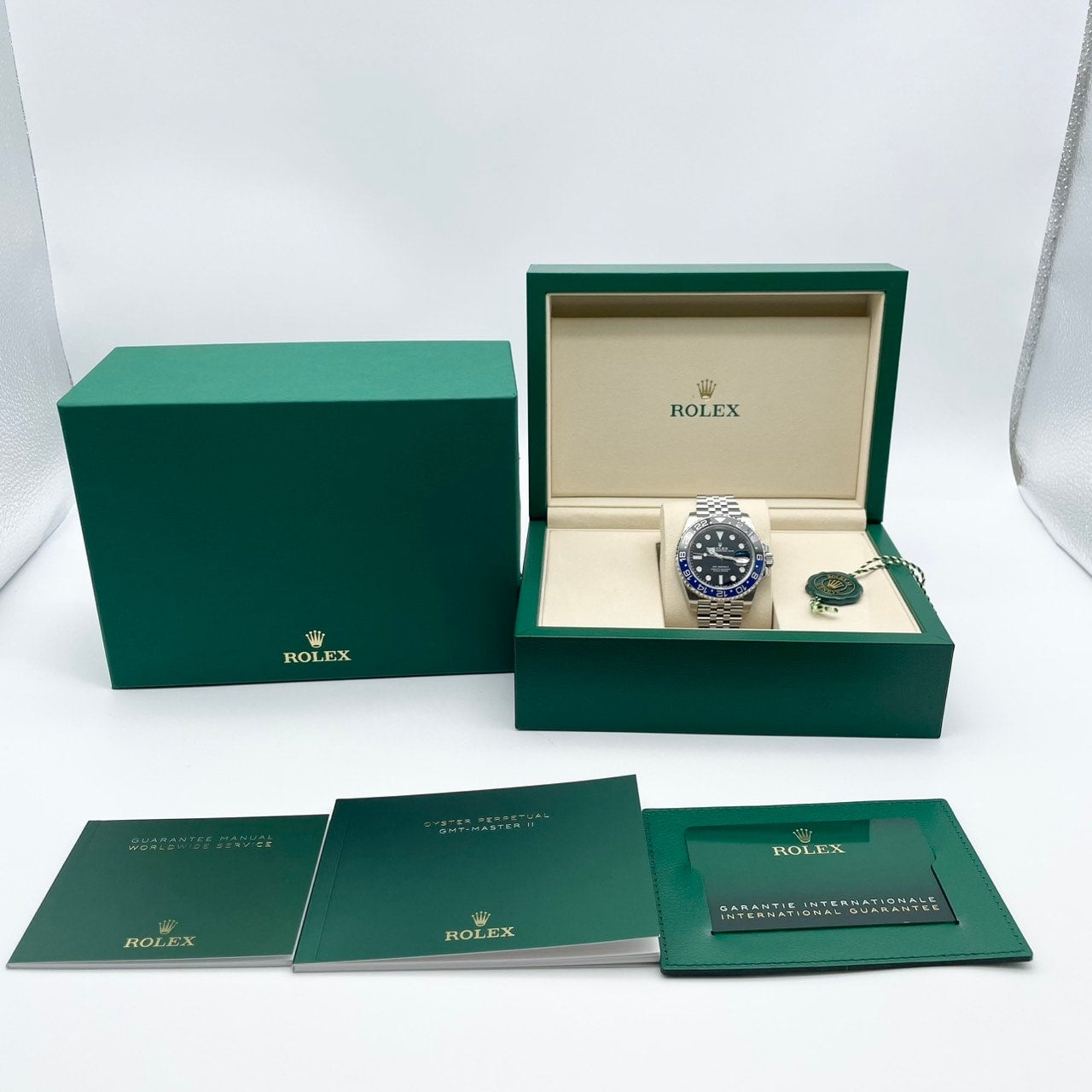 Pre-Owned Rolex GMT Master II 126710BLNR Batman Jubilee Bracelet 40mm