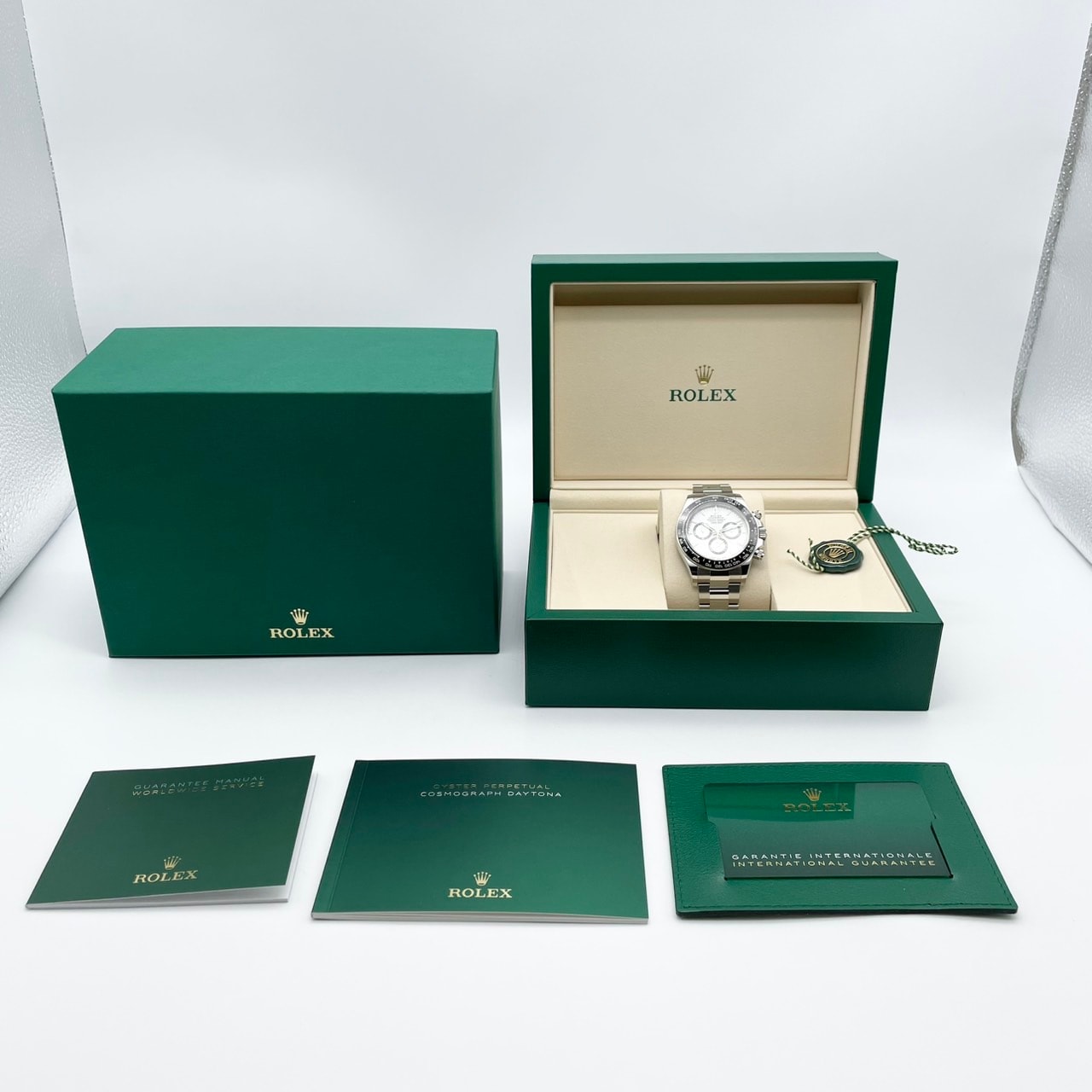 劳力士代托纳126500LN白色不锈钢40mm