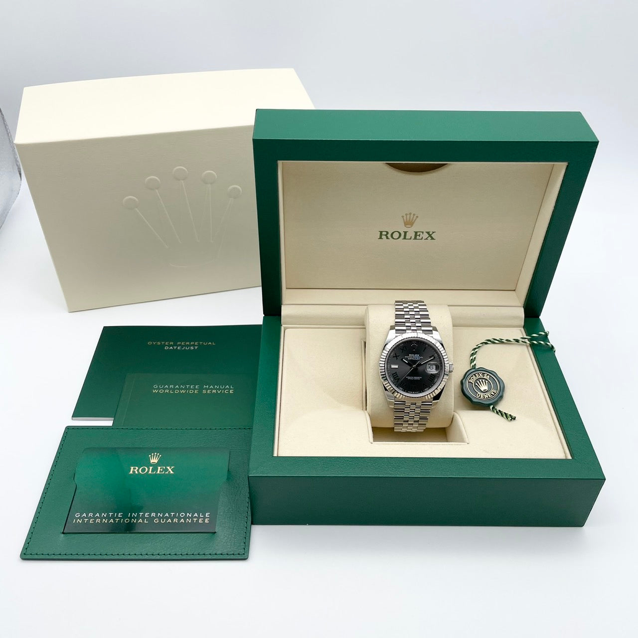 プレオウンド ロレックス デイトジャスト 126334 スレートジュビリーブレスレット 41mm
