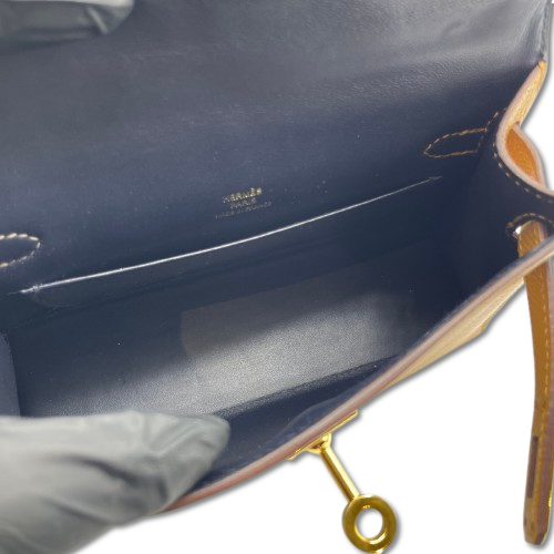 プレオウンド エルメス ケリー カザック 20 エトゥープ/セサミ ゴールド金具 U刻印